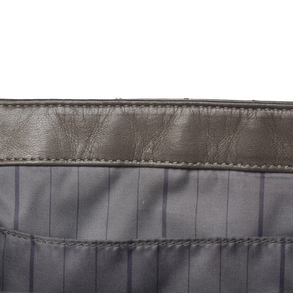 Chanel Glazed Calfskin Mademoiselle Lock Kelly Flap Bag Grey 20 of 21