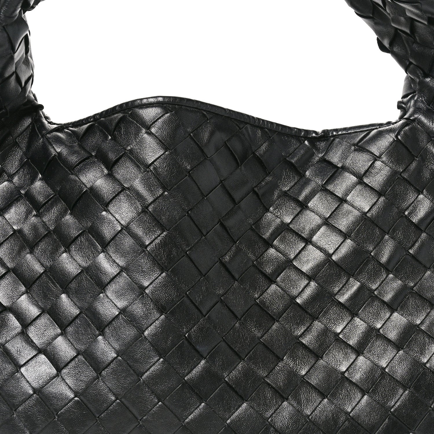 Bottega Veneta Calfskin Intrecciato Small Hop Black 8 of 10