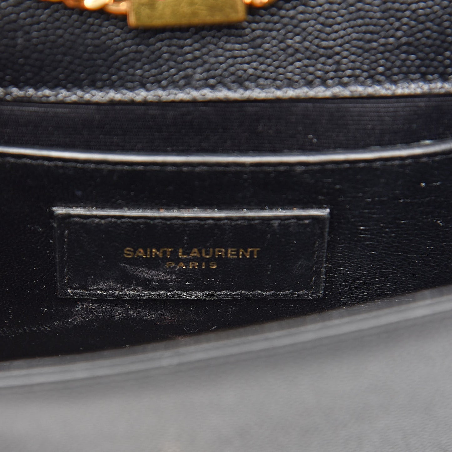 Grain De Poudre Small Monogram Kate Satchel Black