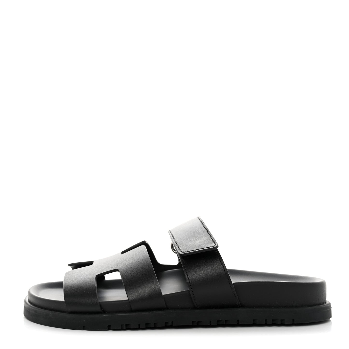 Calfskin Womens Chypre Sandals 36 Black