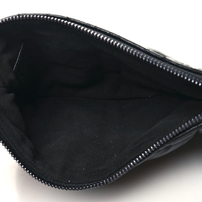 Christian Dior Calfskin Macrocannage Mini Dior Caro Tulip Bag Black 5 of 10