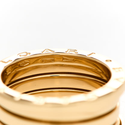 Bulgari 18K Yellow Gold B.Zero1 Four-Band Ring 53 6.5 5 of 7