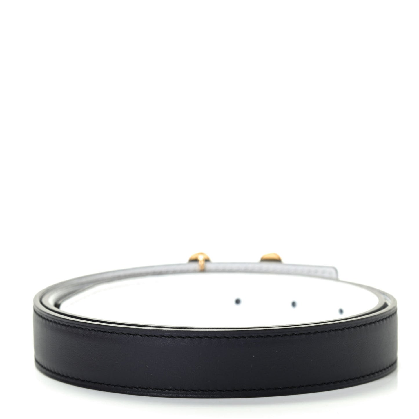 Swift Epsom 24mm Bubbles H Belt 80 Black White