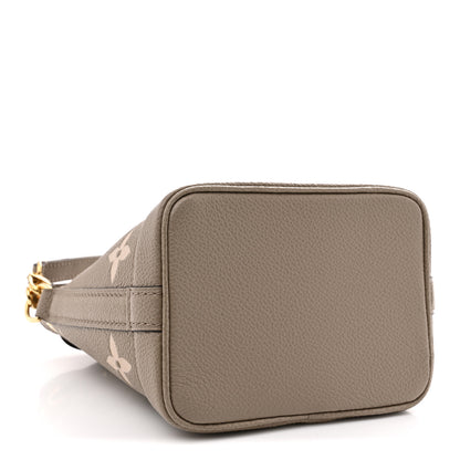 Louis Vuitton Empreinte Monogram Giant Nano Noe Tourterelle Creme 4 of 10