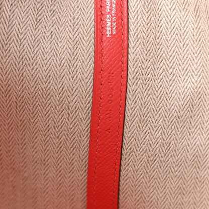 Hermes Epsom Garden Party 30 TPM Rouge Tomate 7 of 9