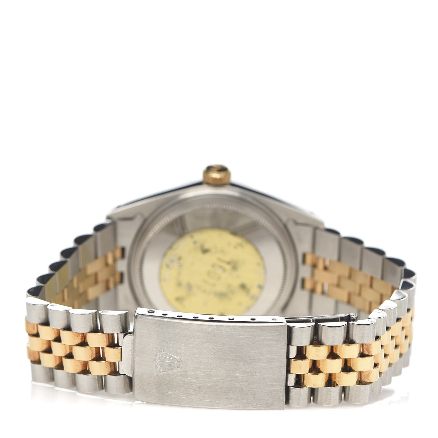 Stainless Steel 18K Yellow Gold 36mm Oyster Perpetual Datejust Watch Champagne 16013