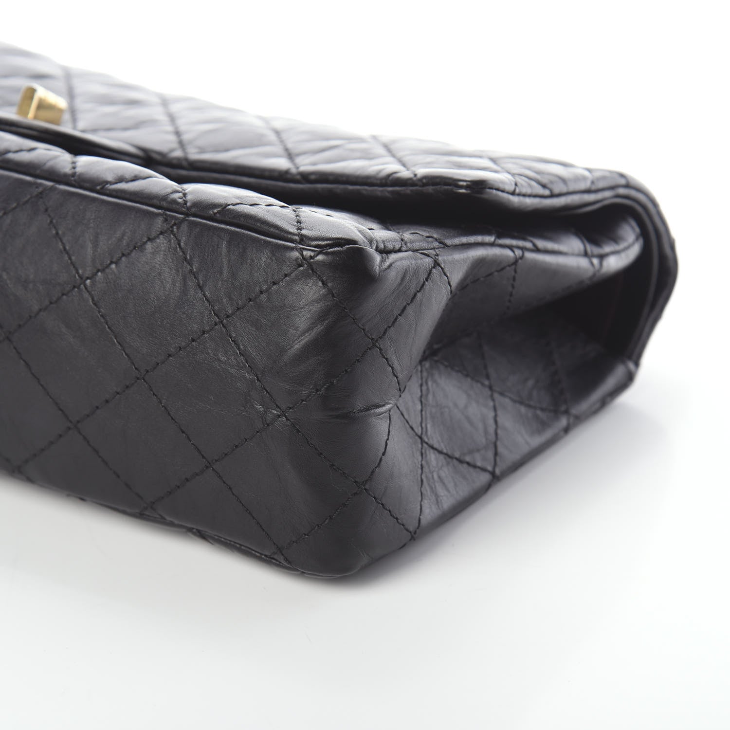 Chanel Aged Calfskin Quilted 2.55 Reissue 226 Flap Black 10 of 10
