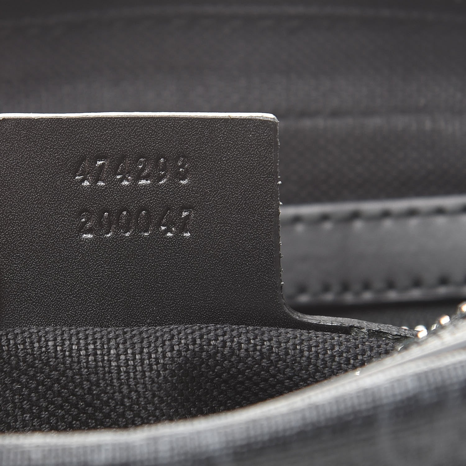 Gucci Soft GG Supreme Monogram Web Belt Bag Black Grey 7 of 10