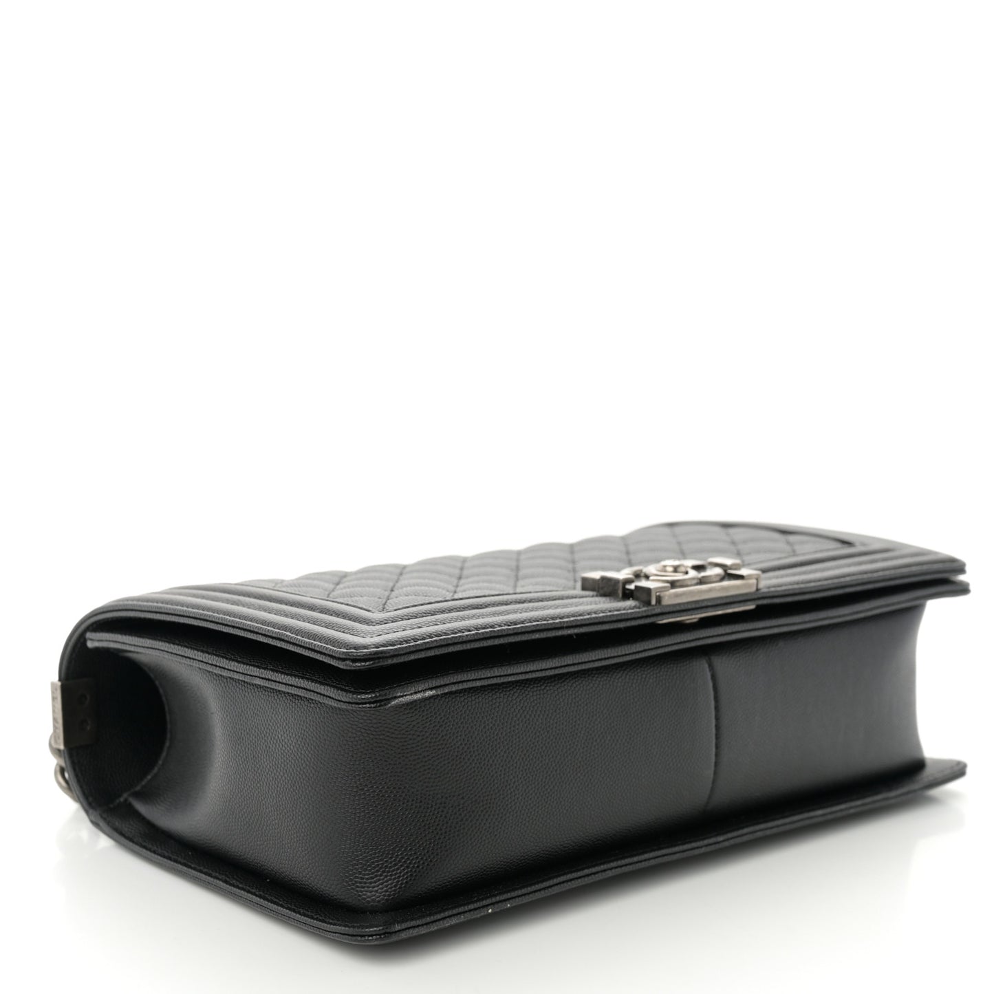 Caviar Quilted New Medium Boy Flap Black
