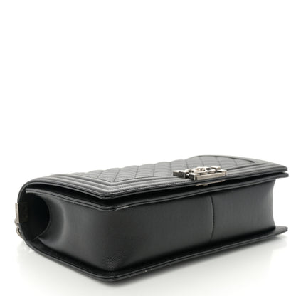 Chanel Caviar Quilted New Medium Boy Flap Black 4 of 10