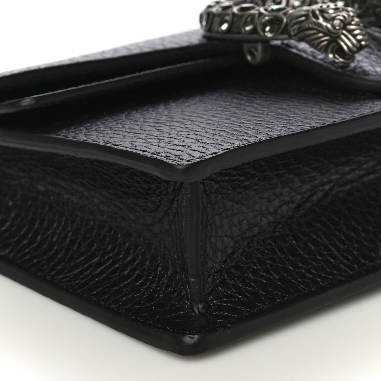 Calfskin Super Mini Dionysus Shoulder Bag Black