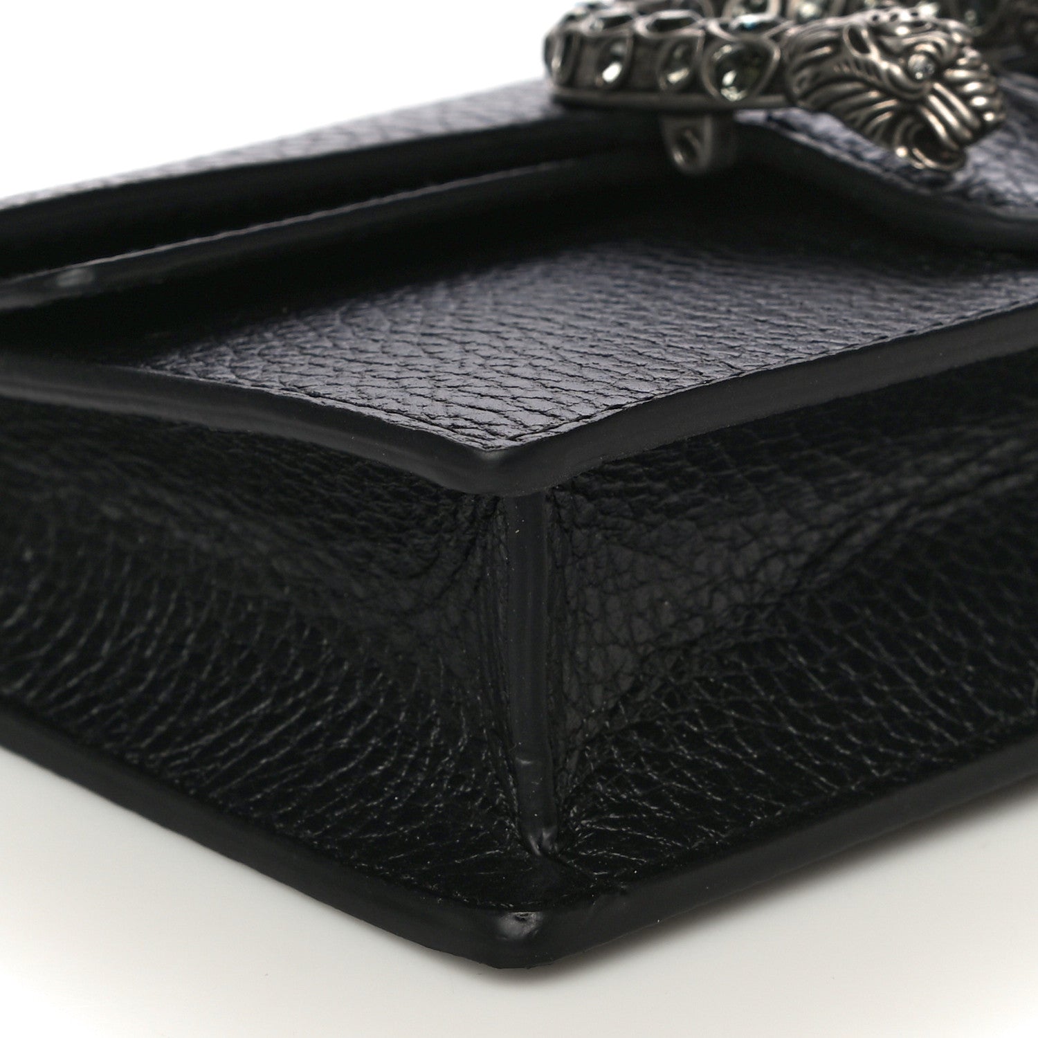 Gucci Calfskin Super Mini Dionysus Shoulder Bag Black 8 of 10