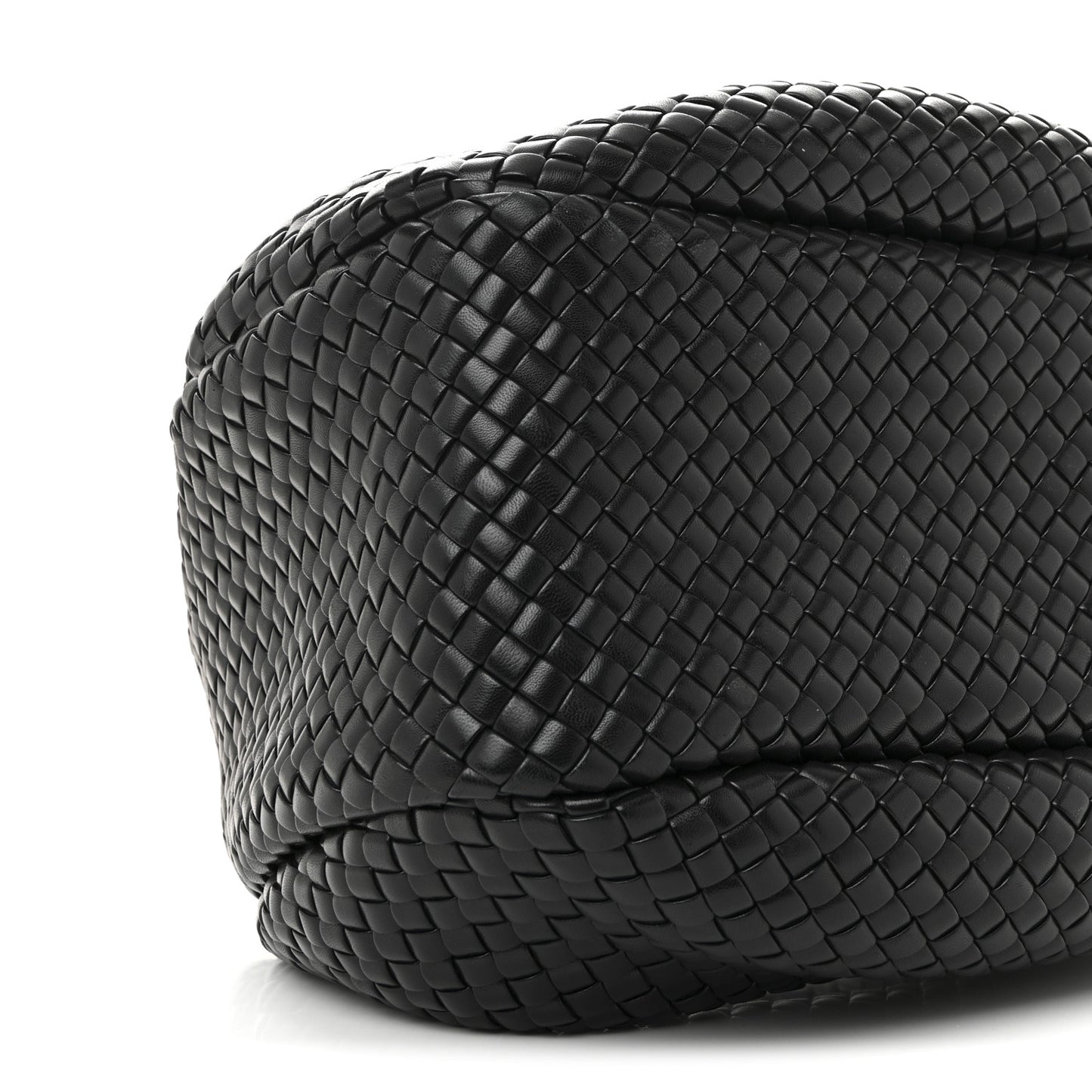 Lambskin Intrecciato Padded Jodie Black