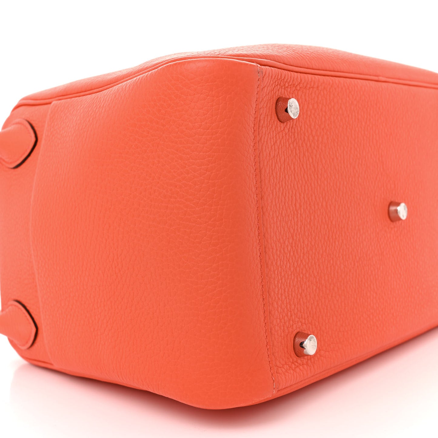 Taurillon Clemence Verso Lindy 30 Orange Poppy Bordeaux