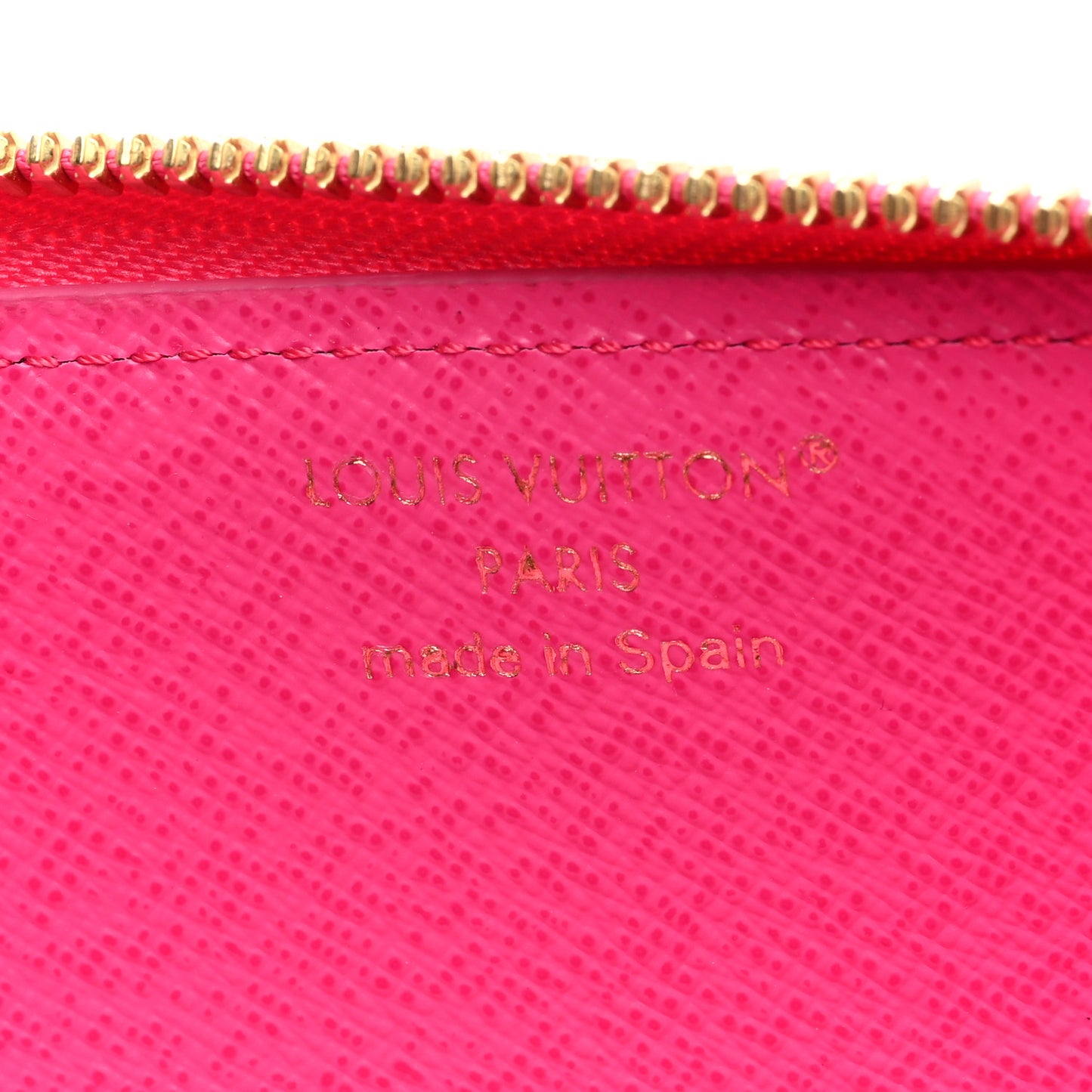 Monogram Charlotte Pencil Pouch Pondichery Pink