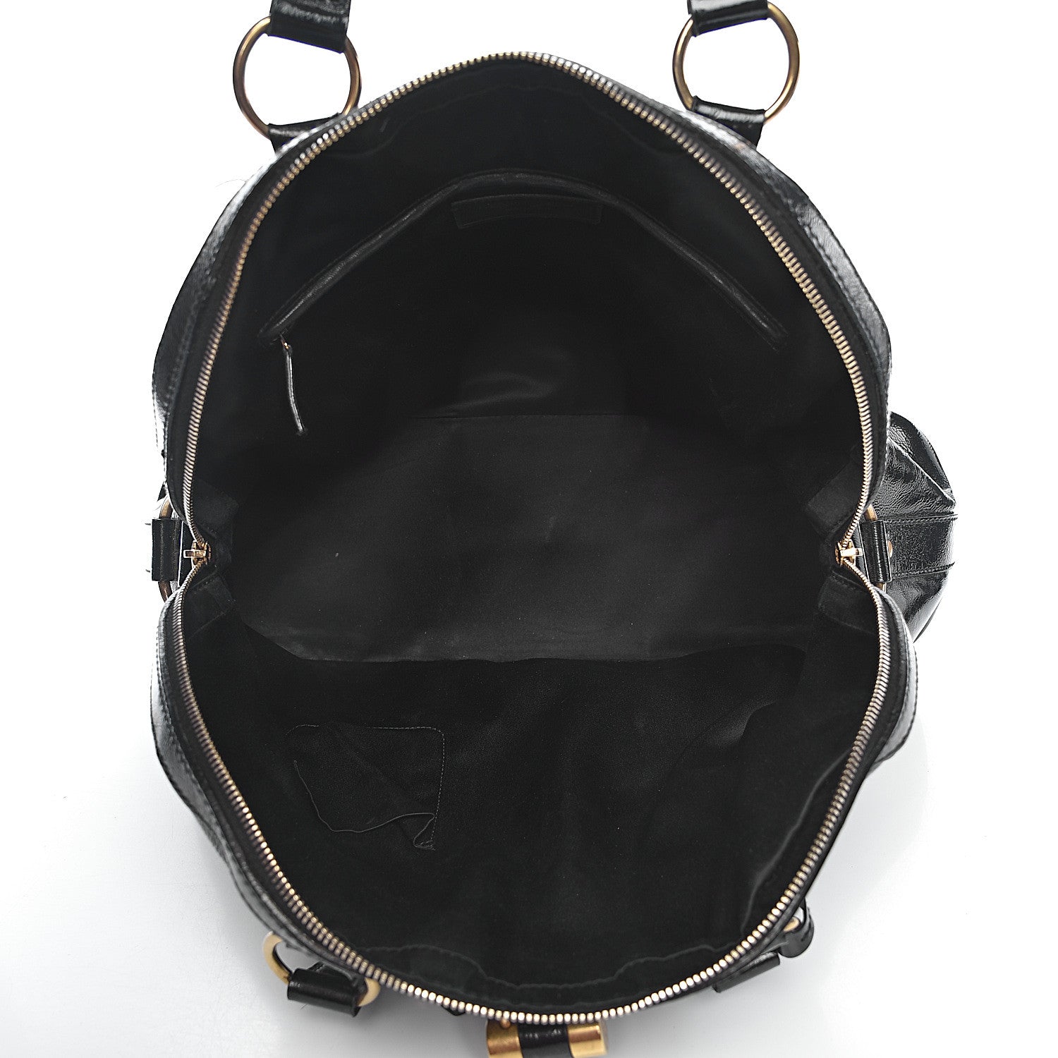 Saint Laurent Patent Oversized Muse Black 5 of 13