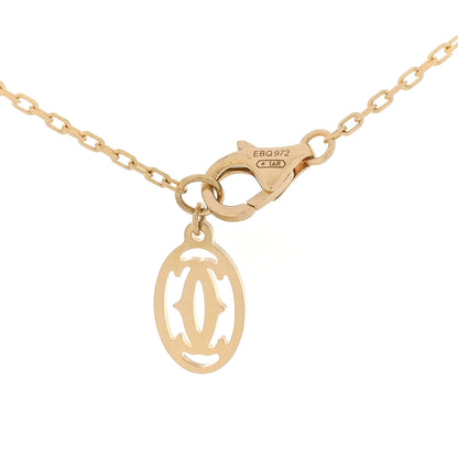 Cartier 18K Yellow Gold Diamond SM D'Amour Pendant Necklace 3 of 4