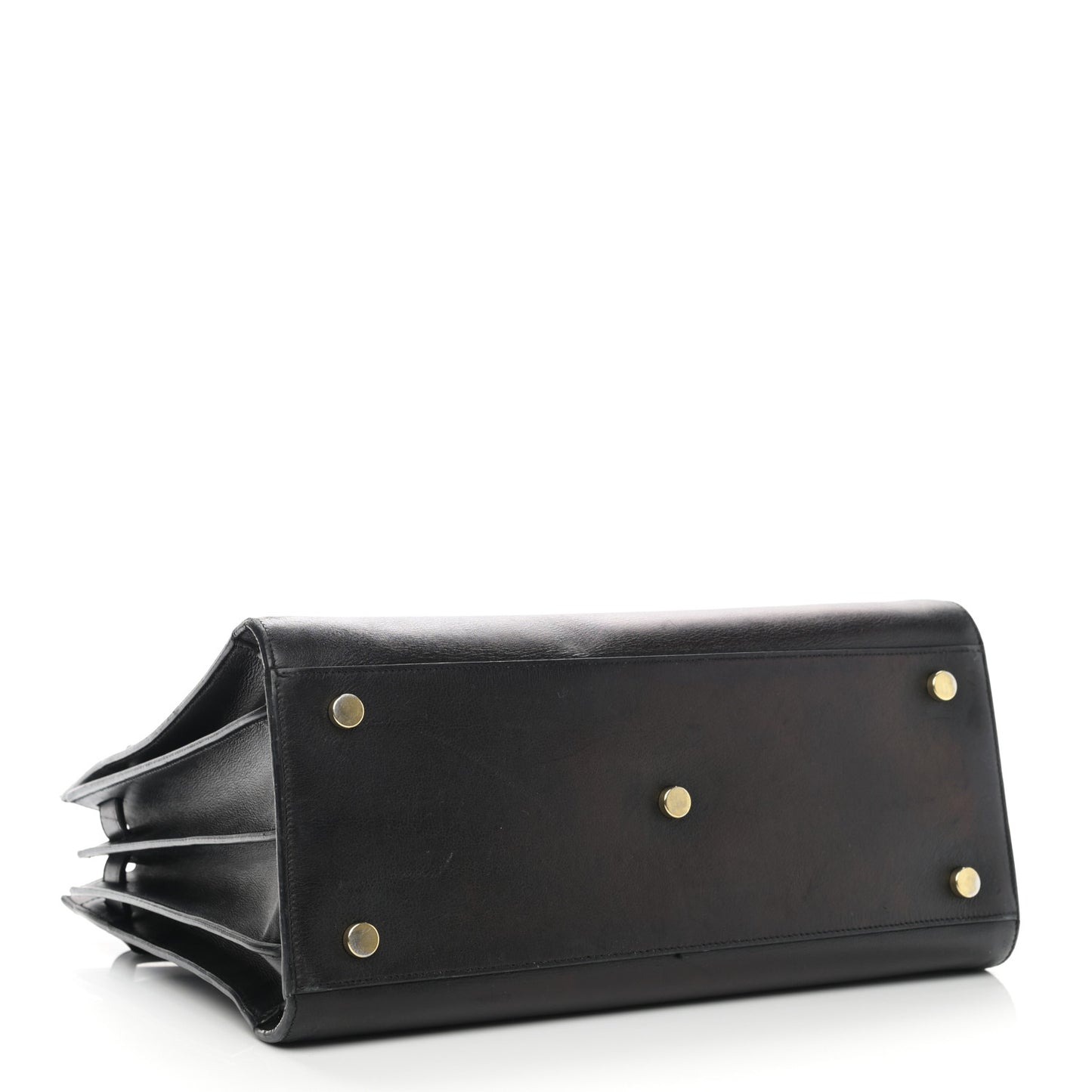 Calfskin Small Sac De Jour Black