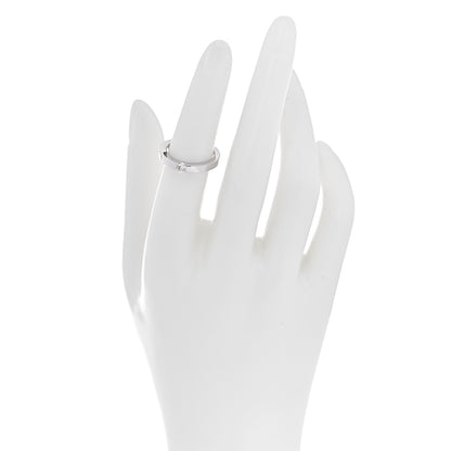 Cartier 18K White Gold Diamond .21ct Solitaire Engagement Ring 50 5.25 2 of 5