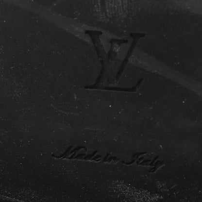 Louis Vuitton Calfskin LV Black Heart Flat Ranger Boots 37.5 Black 6 of 7