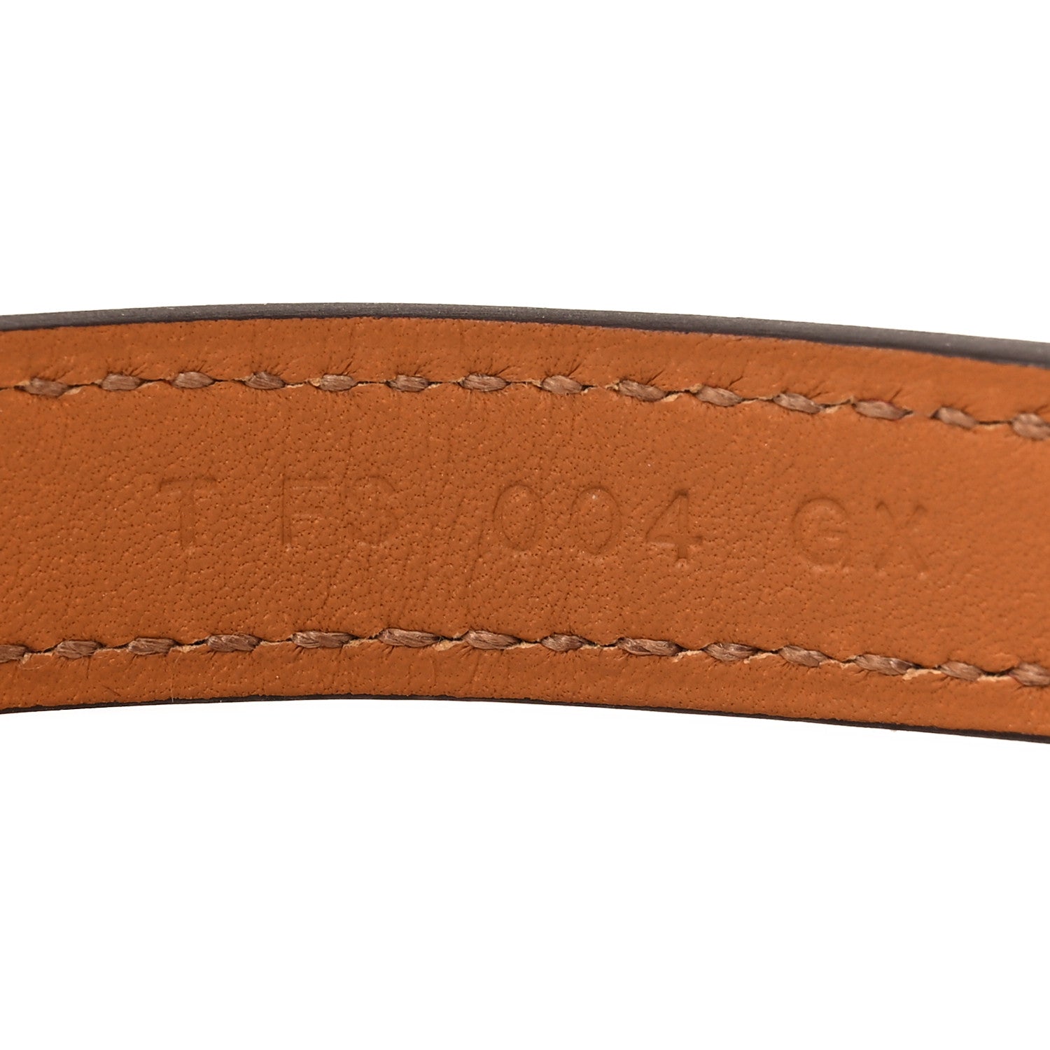 Hermes Epsom Rivale Double Tour Bracelet S Rouge Casaque 5 of 6