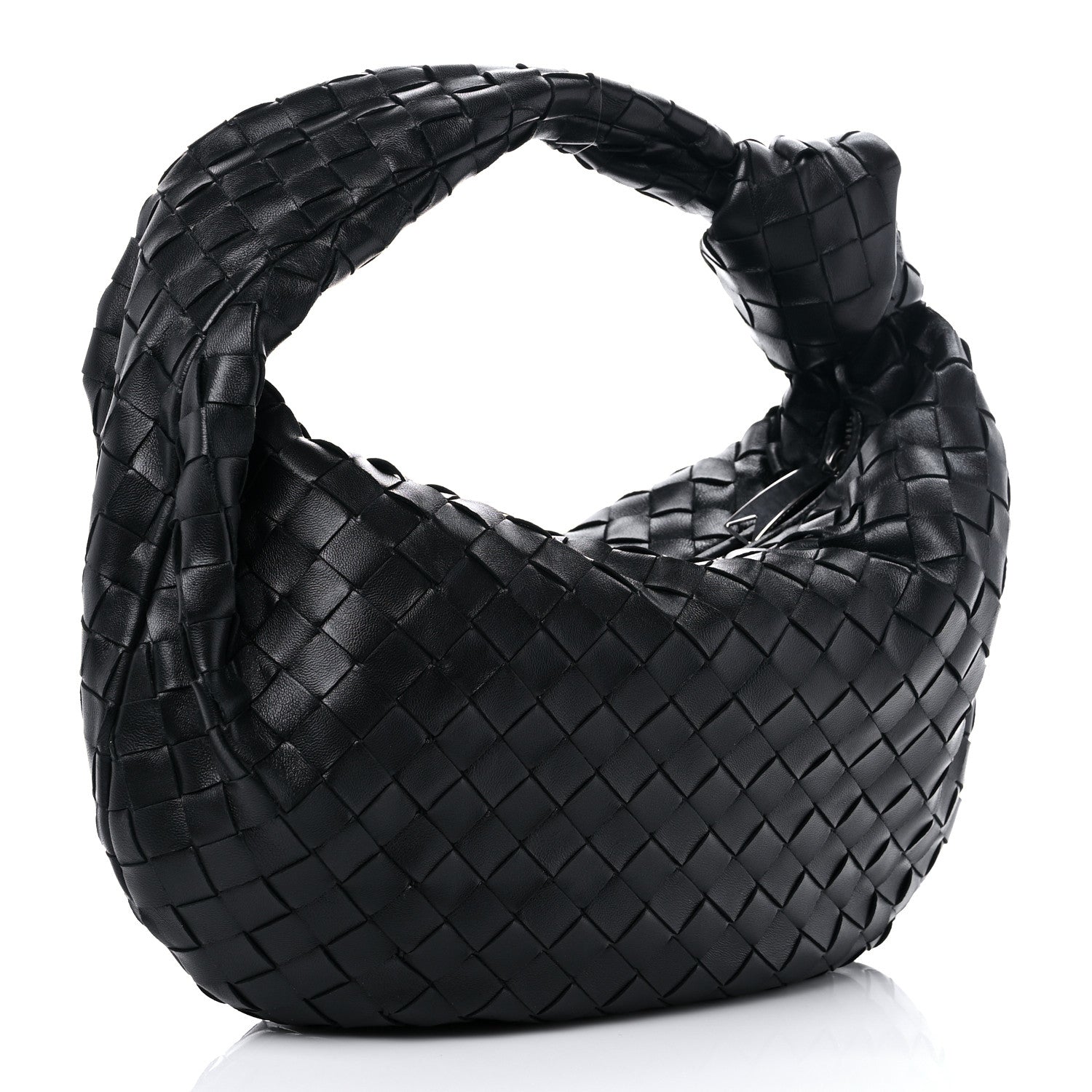 Bottega Veneta Nappa Intrecciato Teen Jodie Hobo Black 3 of 9