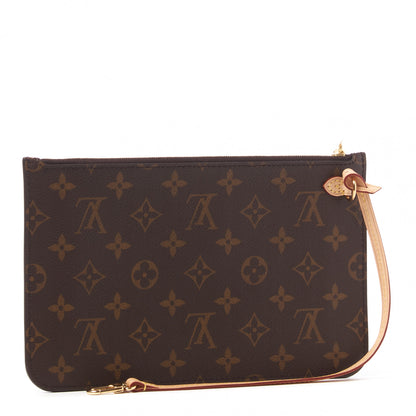 Louis Vuitton Monogram Neverfull MM GM Pochette 2 of 8