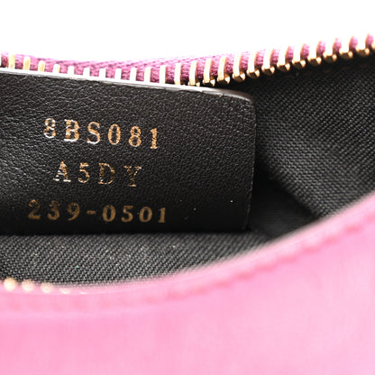 Fendi Vitello Grace Matte Mini Fendigraphy Hobo Bag Rosso Roma 7 of 10