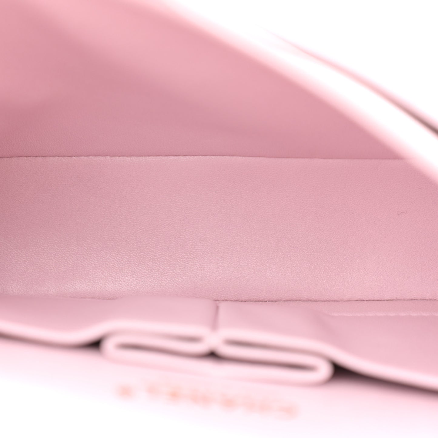 Caviar Quilted Small Double Flap Light Pink