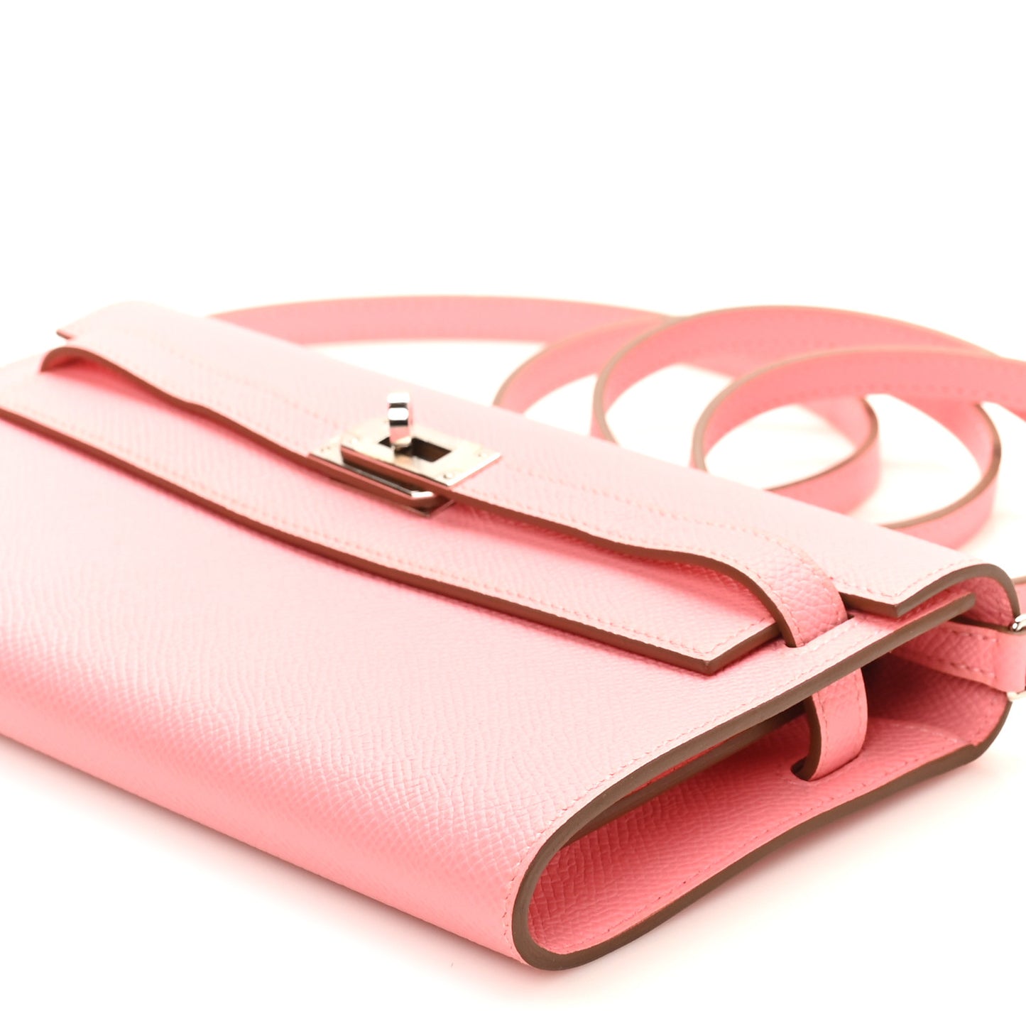 Epsom Kelly Wallet To Go Rose Confetti