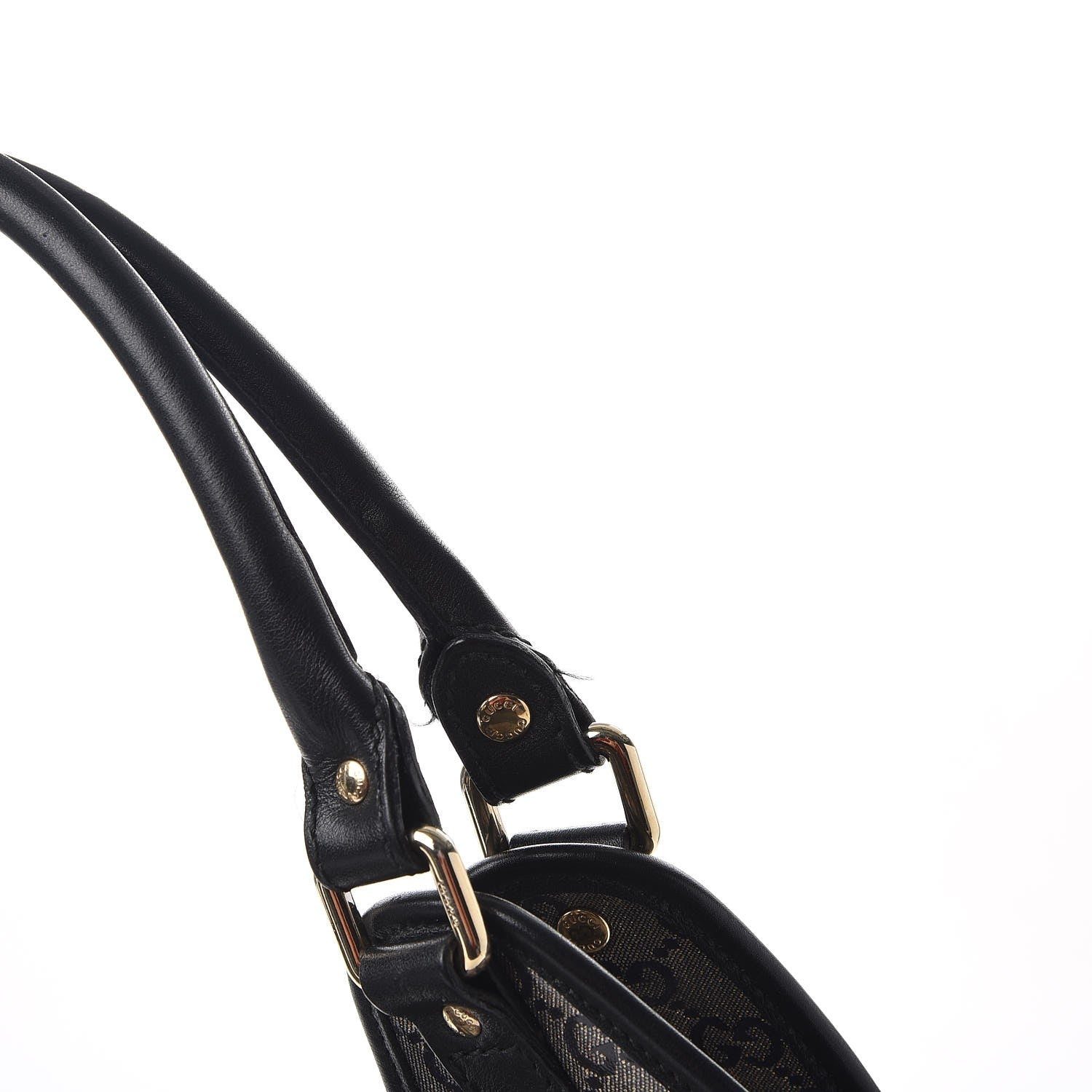 Gucci Crystal Monogram Large Joy Shoulder Bag Black 11 of 16