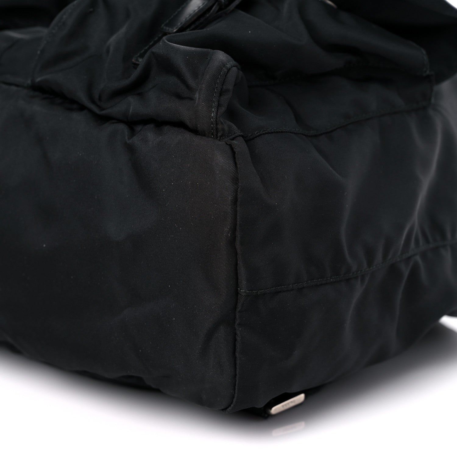 Prada Nylon Vela Medium Backpack Black 9 of 14