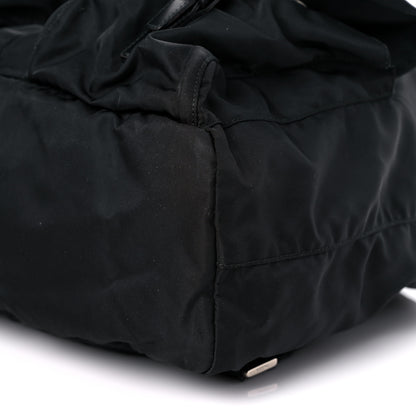 Prada Nylon Vela Medium Backpack Black 9 of 14