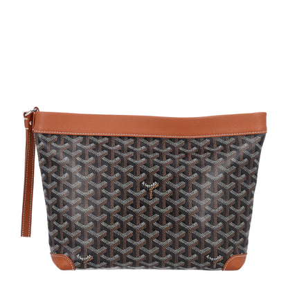 Goyard Goyardine Conti Pouch Black Gold 1 of 9