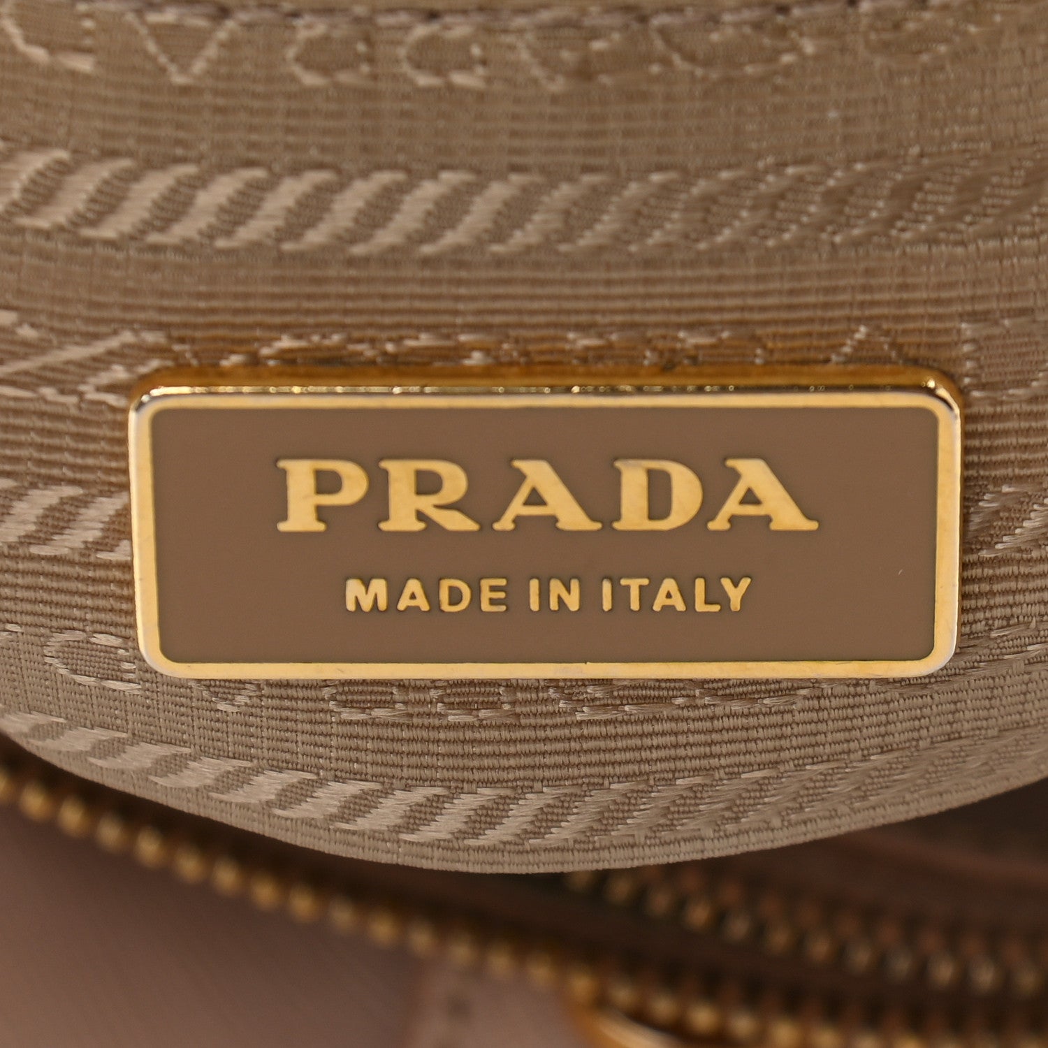 Prada Saffiano Lux Small Double Zip Tote Cammeo 5 of 12