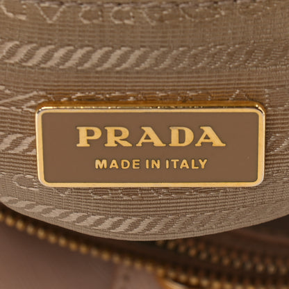 Prada Saffiano Lux Small Double Zip Tote Cammeo 5 of 12