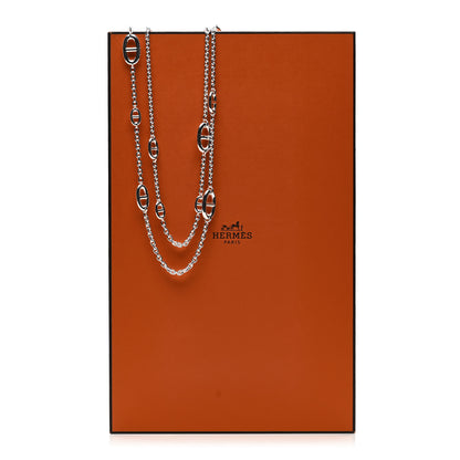 Hermes Sterling Silver Farandole Necklace 120 6 of 6