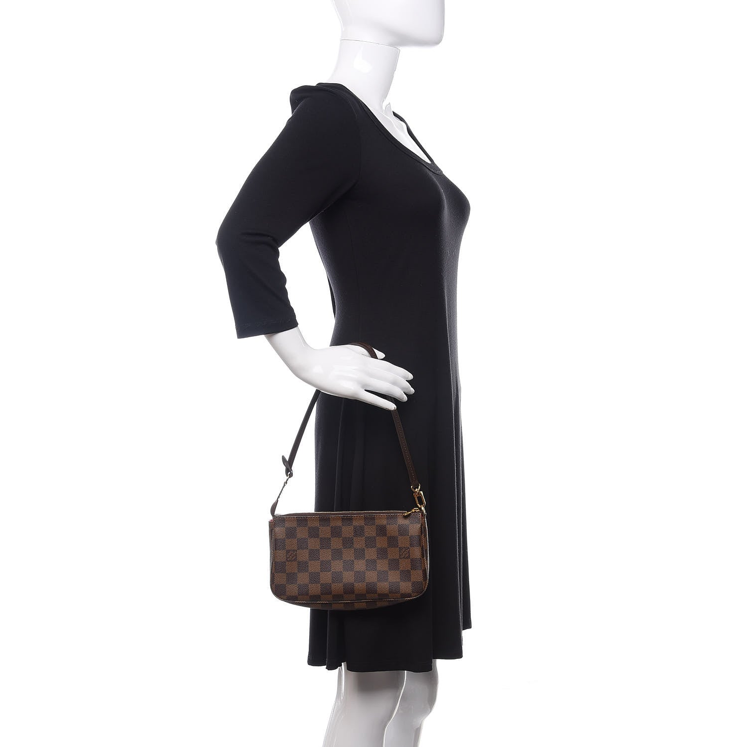 Louis Vuitton Damier Ebene Pochette Accessories NM 2 of 10