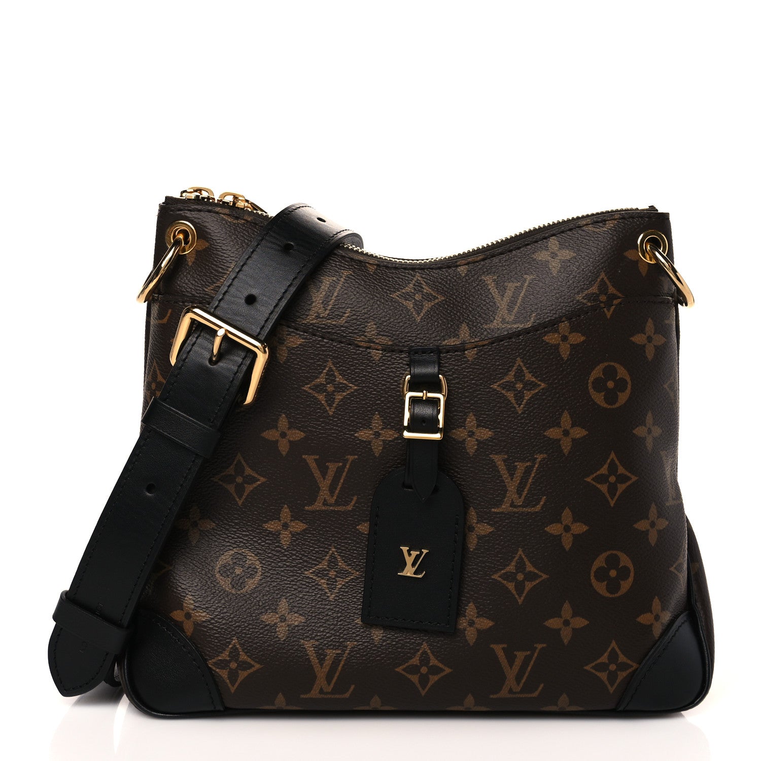 Louis Vuitton Monogram Odeon PM Black 1 of 9