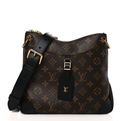 Louis Vuitton Monogram Odeon PM Black 1 of 9