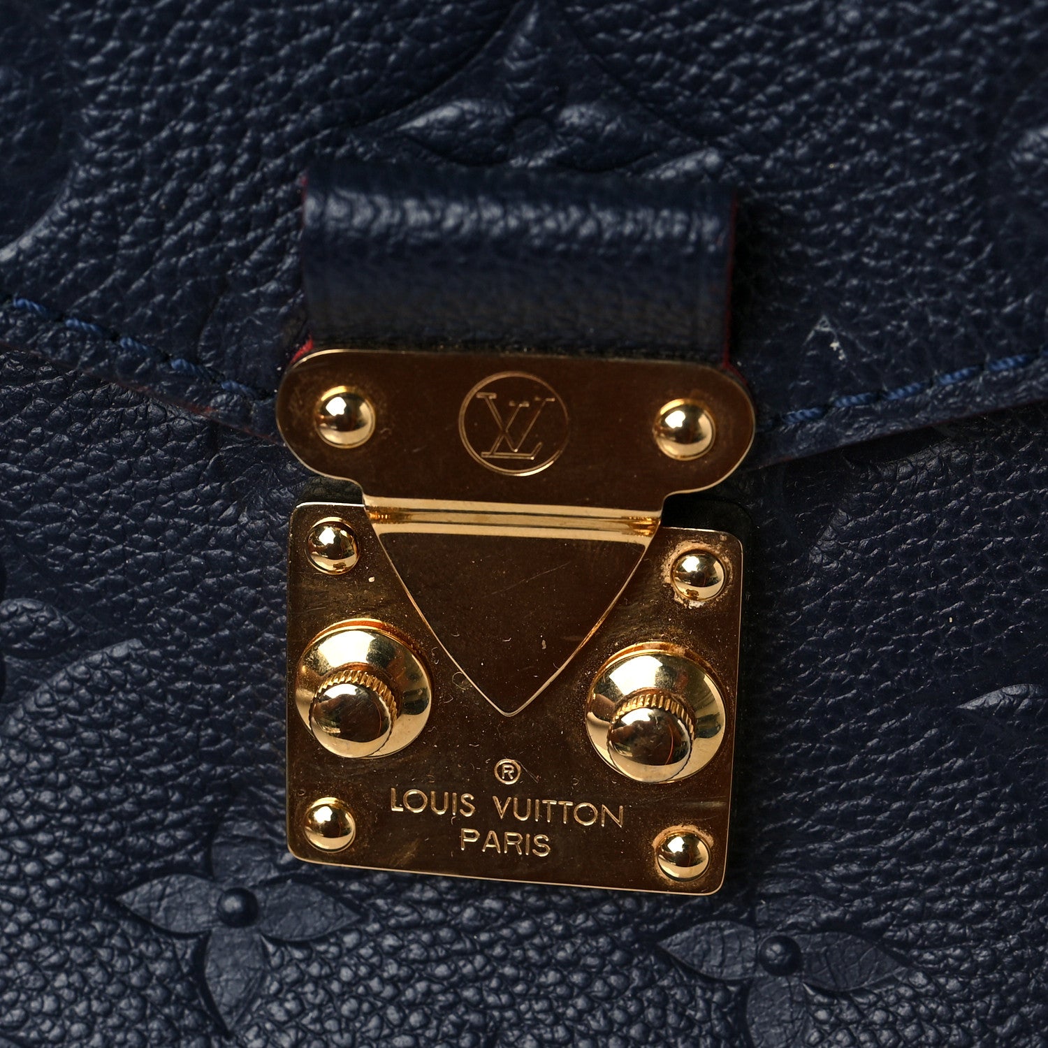 Louis Vuitton Empreinte Pochette Metis Marine Rouge 8 of 8