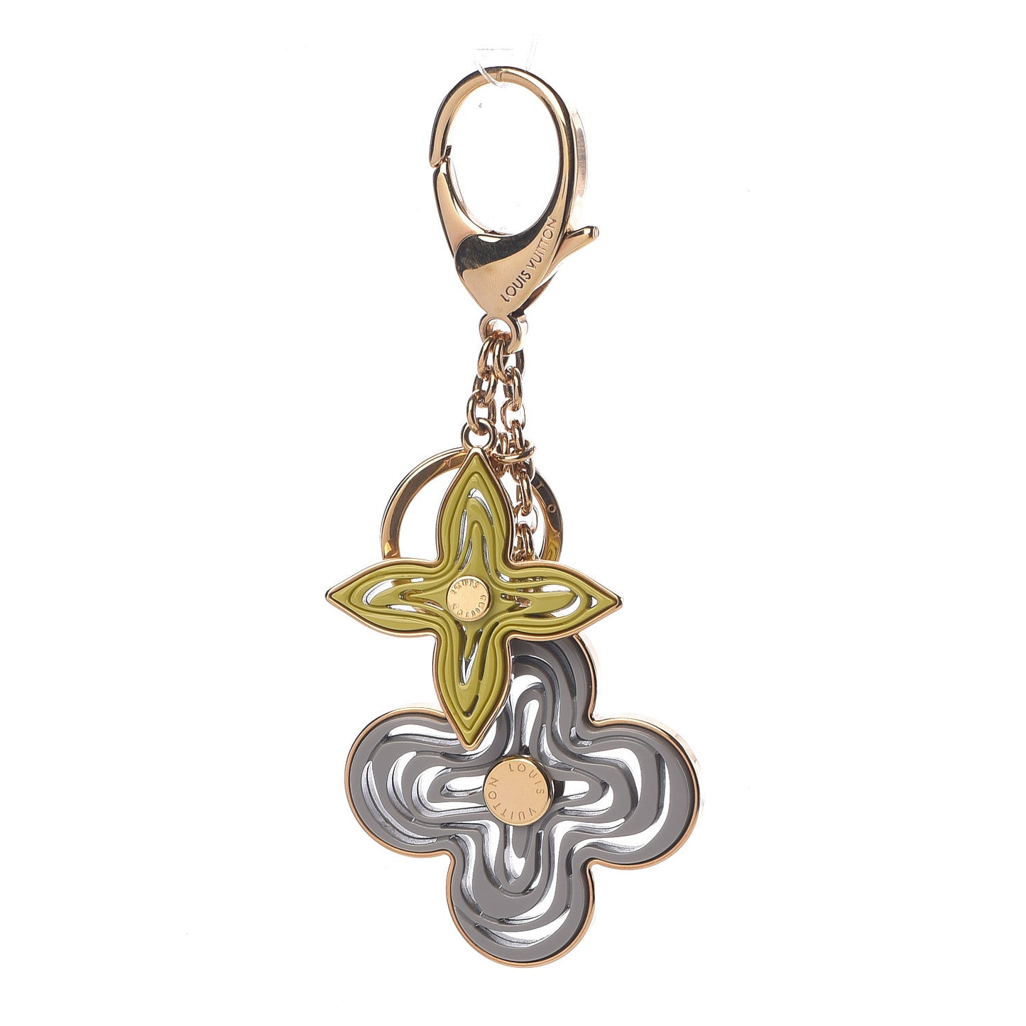 Resin Naif Bag Charm Gris