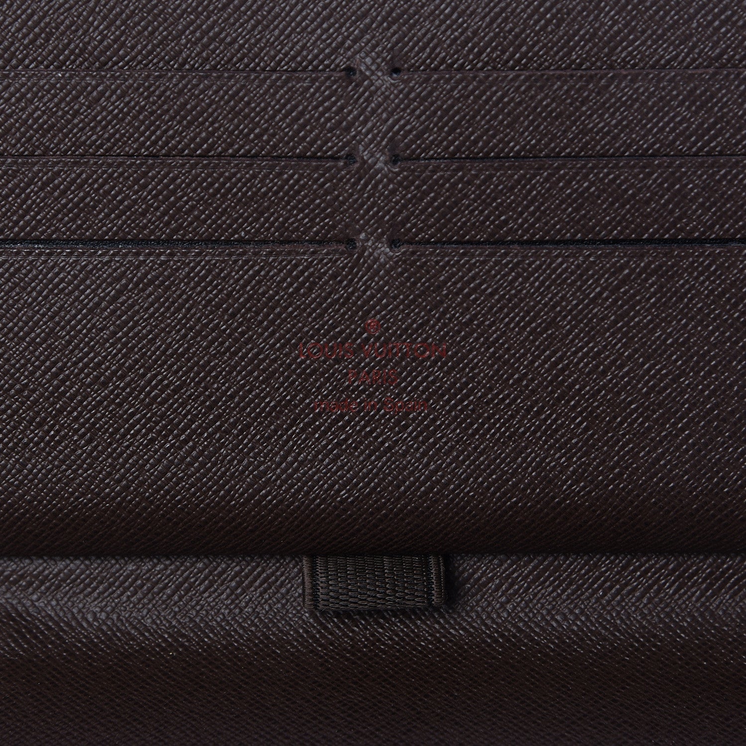 Louis Vuitton Damier Ebene Zippy Organizer Wallet 6 of 10