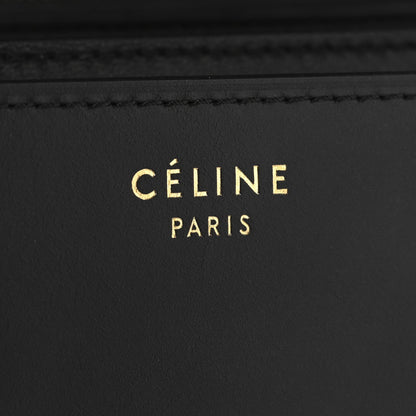 Celine Box Calfskin Medium Classic Box Flap Bag Black 6 of 11