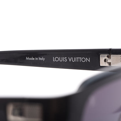 Louis Vuitton Acetate Enigme GM Sunglasses Z0361U Black 5 of 8