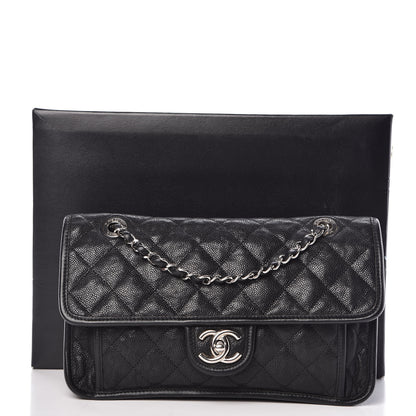 Chanel Caviar Quilted Medium French Riviera Flap Black 11 of 11