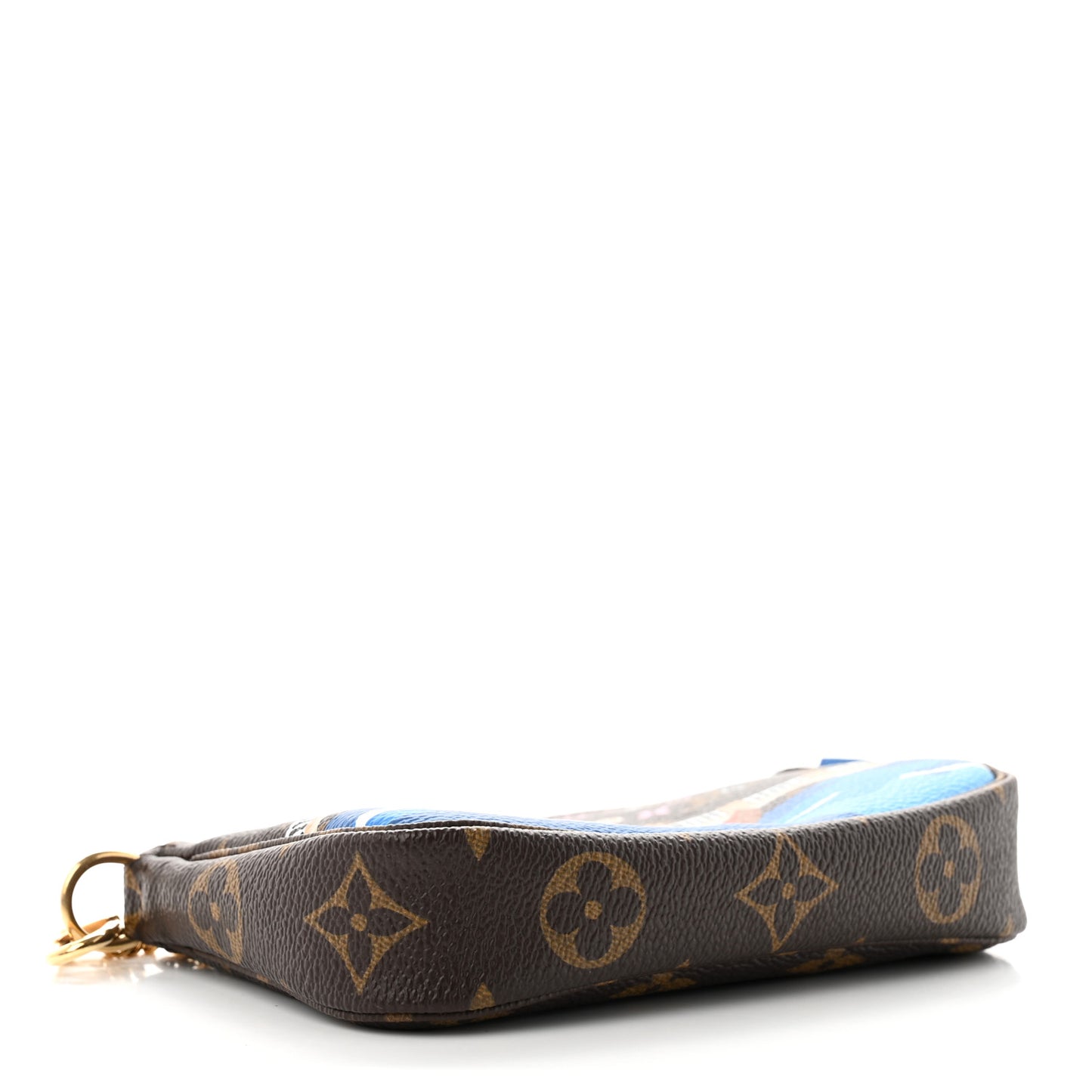 Monogram 2019 Christmas Animation Mini Venice Pochette Accessories Blue