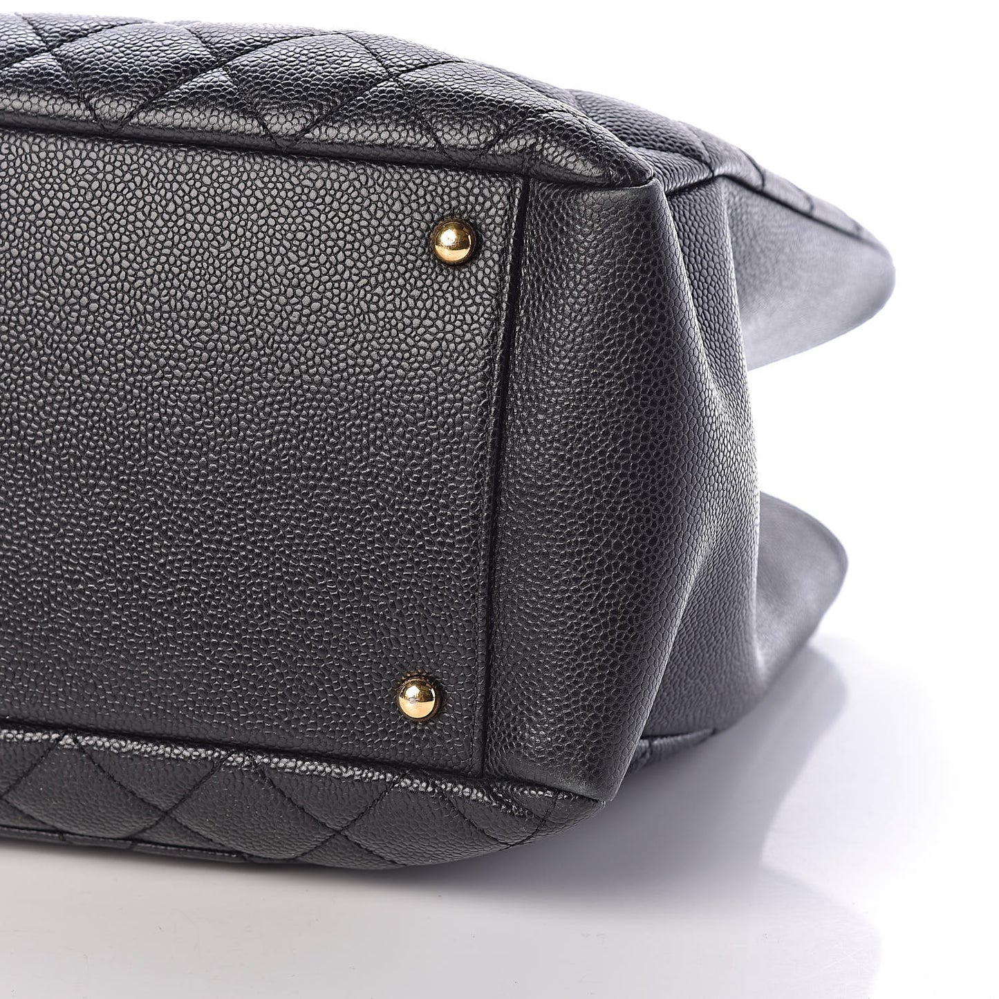 Caviar Quilted XL Grand Shopping Tote GST Black