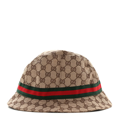 Gucci GG Monogram Web Bucket Hat M Brown 5 of 11