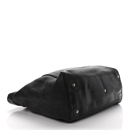 Gucci Pebbled Calfskin Large Soho Shoulder Bag Black 4 of 11